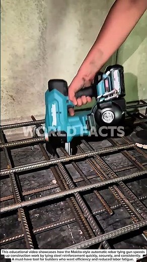Makita Automatic Rebar Tying Gun – Fast and Powerful on the Job!