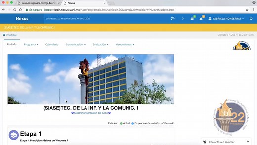 Alumnos: Les dejamos este tutorial sobre las funciones básicas de la Plataforma Nexus. *Para su mejor visualización, en la parte inferior derecha, opriman el ícono de configuración y seleccionen la opción HD o 720p | Prepa 22 UANL