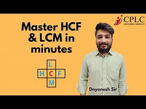 Master HCF & LCM in Minutes! Easy Tricks & Shortcuts 🚀📚