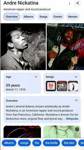 Andre Nickatina aka Dre Dog aka The New Jim Jones