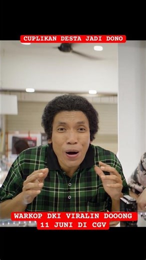 Desta Plays Dono in the Latest Warkop DKI Film