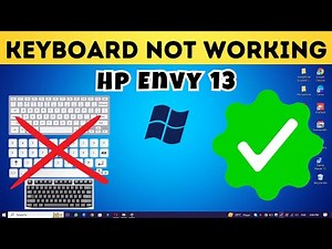 Hp Envy 13 Keyboard Problem || Keyboard Some Keys Not working