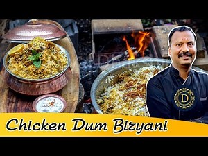 சிக்கன் பிரியாணி | Hyderabadi Chicken Dum Biryani | Charcoal Dum Biryani | KING OF CHICKEN BRIYANI
