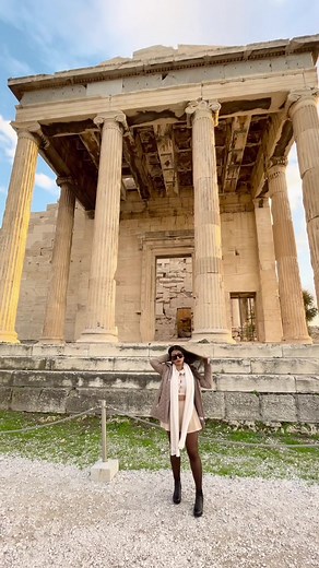 Exploring Ancient Greek Temple Ruins