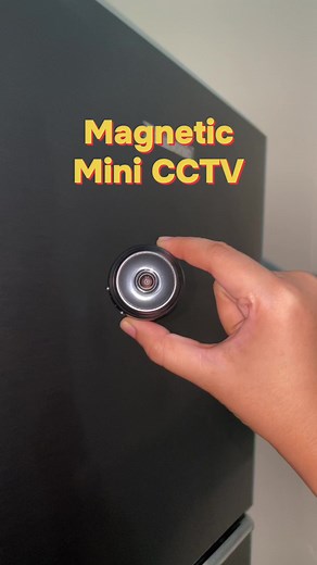 Magnetic Mini CCTV #minicctvcamera #minicamera #minicctv #cctvcamera #techtrends #cctv