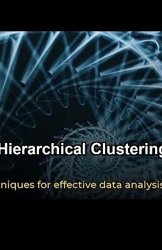 Hierarchical Clustering Techniques_training