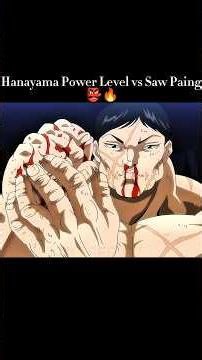 Hanayama Power Level vs Saw Paing 👺🔥#shorts #animeedit