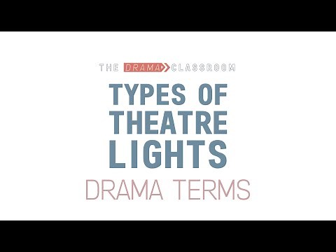 Different Types of Theatre Lights