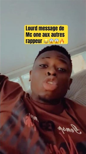 Heavy message from Mc one to other rappers 😂😱😱🔥