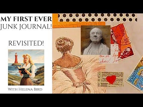 My First Ever Junk Journal | Journal Flip Through | Lessons Learned From My First Journal