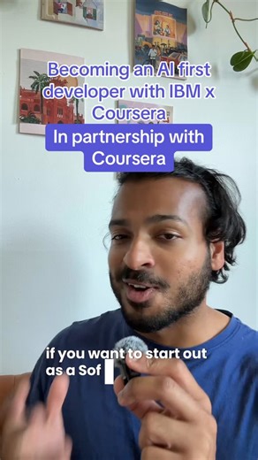 Reshad on Instagram: "#CourseraPartner Becoming an AI-first Software Engineer with IBM @coursera #upskilling ##learnwithoutlimits #tech #stem #ai #coding"