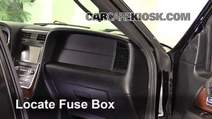 Interior Fuse Check: 2016 Lincoln Navigator L Select 3.5L V6 Turbo