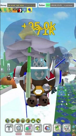 My BEST Boost In Bee Swarm Simulator😮