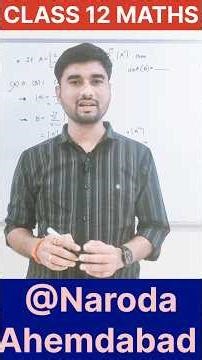 Class 12 Maths MCQ | Determinant & Matrix | Concept booster | exam 2026