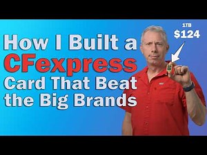 DIY CFexpress Card CRUSHES Expensive Alternatives!