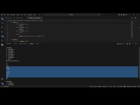 Midterm Activity 2 - Python Function Definition and Loops