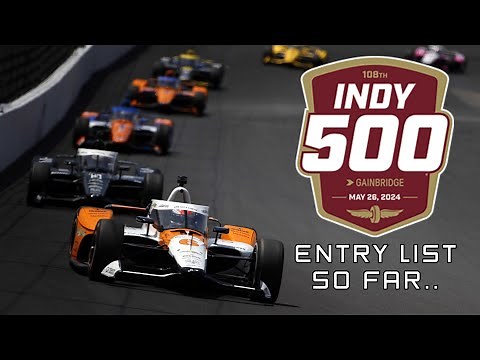 2024 Indy 500 Entry List