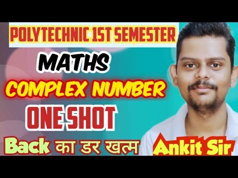 Mathematics 1st: Complex Number (One Shot) Most Important Questions 1st Semester #maths#polytechnic