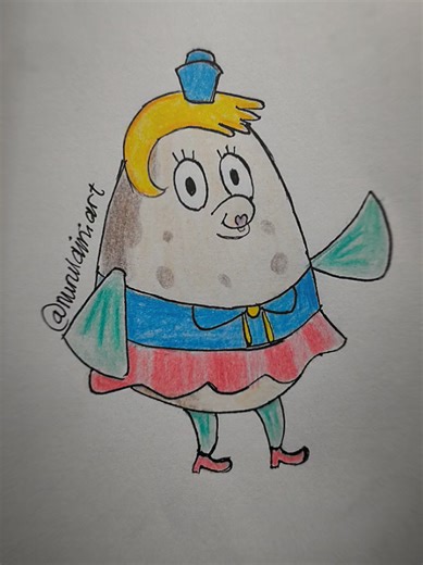 Nyonya Puff: Fan Art Spongebob Squarepants
