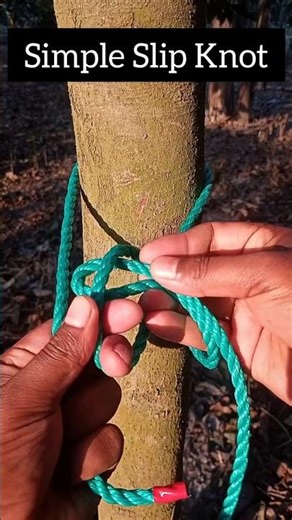 Don’t Skip This! The Easiest Knot You’ll Ever Learn! #knot #rope #knottutorial #knotskill #ropehero