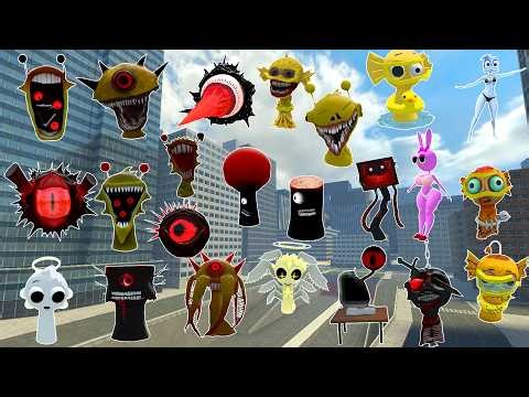 💥 BIG CITY SPRUNKI MR SUN TREE FUN COMPUTER MISS WENDA YELLOW PINKI COOL AS ICE SPARTAN KICKING GMOD