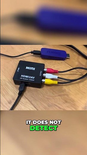 Connect HDMI to RCA: Easy Setup Guide #shorts