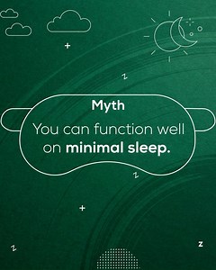 13K views · 302 reactions | While humans can function temporarily on minimal sleep, consistently getting insufficient sleep is detrimental to physical and mental well-being. The amount of sleep needed varies from person to person, but most adults generally require 7-9 hours of sleep per night for optimal functioning. www.sleepresearchfoundation.com #sleepresearchfoundation #sleepmatters #sleepspecialists #SleepMyths #SleepFacts | Sleep Research Foundation | Facebook