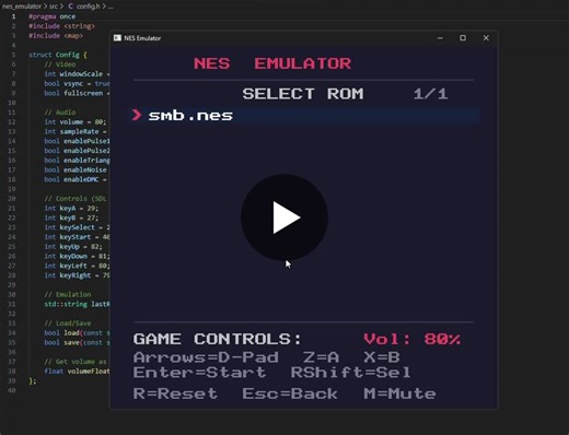 Building a NES Emulator in C++: MOS 6502 CPU and PPU | Abdelkarim Toujani posted on the topic | LinkedIn