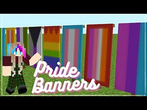 26 PRIDE FLAG MINECRAFT BANNERS | Happy Pride Month!