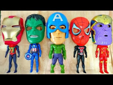 Unboxing Video Superhero Toys | ASMR Avengers Magic Dance Spider-Man Hulk Batman Ironman Thanos