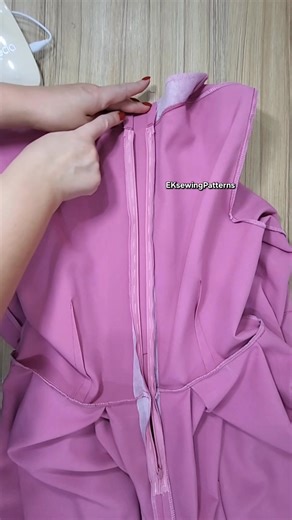 How to sew an invisible zipper into the center back seam of a dress. In this video, I show you step by step how to insert an **invisible zipper into the center back seam** for a clean, professional finish. The dress you see here is made using my own sewing pattern — “Dress with Box Pleats Skirt”. Perfect for confident beginners and sewing enthusiasts who want polished results. If you want to recreate this dress yourself, the pattern is available in my shop 🔥 **60% OFF right now** 👉 Link is in 