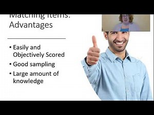 Writing Matching Items