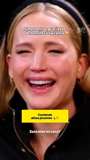 MTV Sur 🌈 on Instagram: "Se sabe que Jennifer Lawrence es la REINA de las risas (y mi mujer 💗) #MTVCelebsLA #JenniferLawrence"