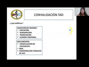 Convalidación TAD parte 2