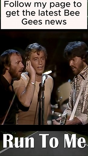 Bee Gees – “Run To Me” Live on The Midnight Special (1975) 🎶 A stunning performance showcasing Barry and Robin Gibb on lead vocals before blending into that iconic three-part harmony only the Bee Gees could deliver. Originally from their 1972 album To Whom It May Concern, this 1975 live clip captures the brothers at their emotional and vocal best — a true treasure from the classic era. ✨ 💬 Follow our page for more unforgettable Bee Gees moments! #BeeGees #TheBeeGees #RunToMe #BeeGeesSongs #Mid