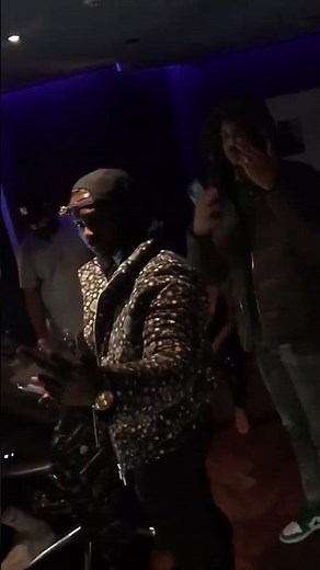 Pop Smoke Listening to "Wolves"