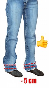 165K views · 1.5K reactions | Good Sewing Trick to Hem Jeans Without a Tailor easily Miarti 淋✂️ | Miarti - Wiederverwendung | Facebook