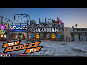 Fivem suburban clothing | Fivem Mods | Interior & map for Roleplay | FiveM mlo store