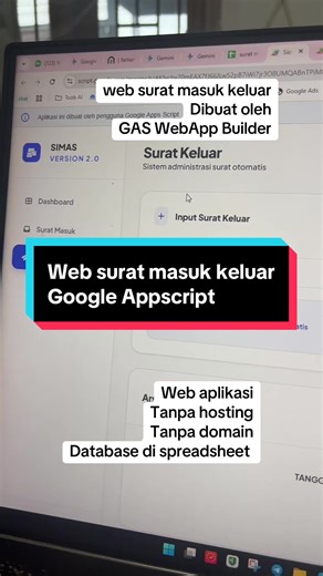 Webapp Surat Masuk dan Keluar: Solusi Tanpa Coding