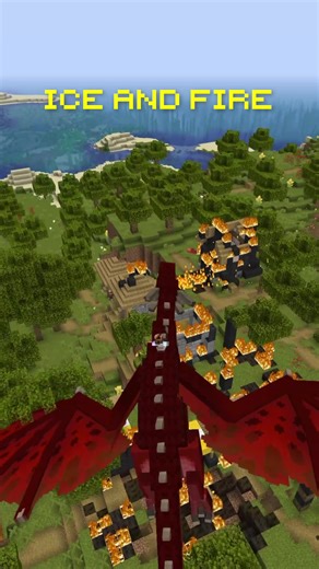 Exploring Minecraft Dragons with Ice and Fire Mod