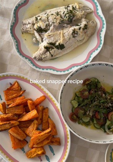 Easy Baked Snapper Recipe