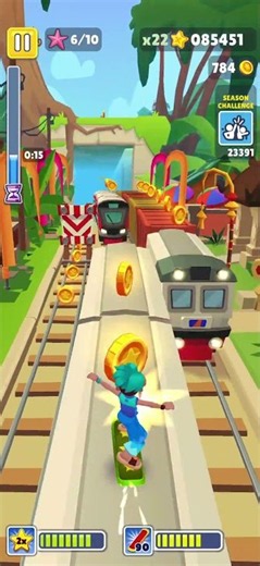 Subway Surfers Gameplay 🔥 Insane Run & High Score Challenge | Noob to Pro📝