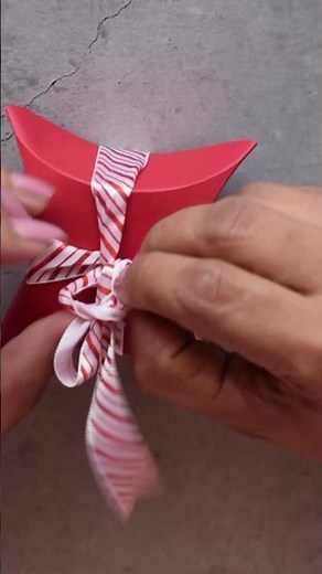 🎀DIY Christmas Gift Box | Pillow Box | Fancy Gift Box | Gift Ideas | Ring Box | Small Items Wrap