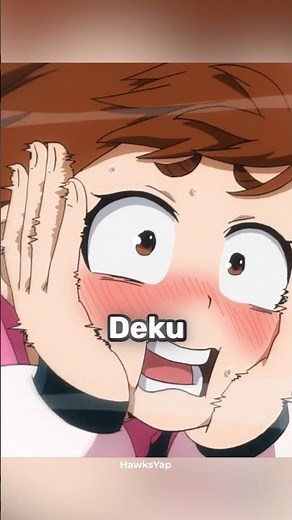 Every time Uraraka blushed for Deku 😭 #mha
