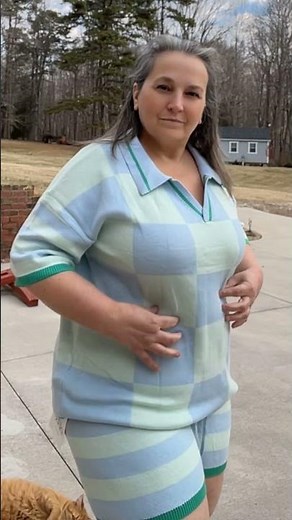 Comfy & Stylish Plus-Size Sweater Set Review | 2-Piece Lounge Outfit Try-On