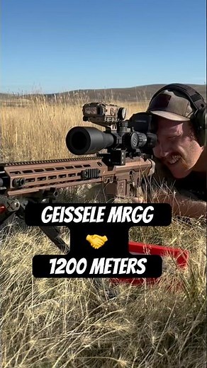 Geissele MRGG Hammering at 1200 meters!