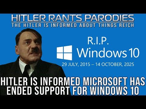 Hitler is informed Microsoft has ended support for Windows 10 | Hitler's "Downfall" Parodies