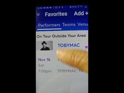 Ticketmaster - How To Download Tickets To Android