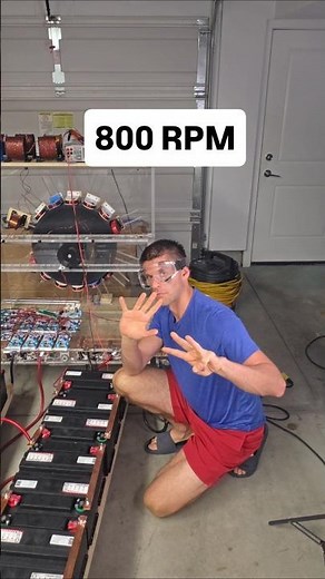 Free Energy 100 to 900 RPM
