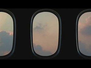 POV: You're on a Private Jet - Fake Window for Projector/TV - [lofi hip hop/chilled beats playlist]